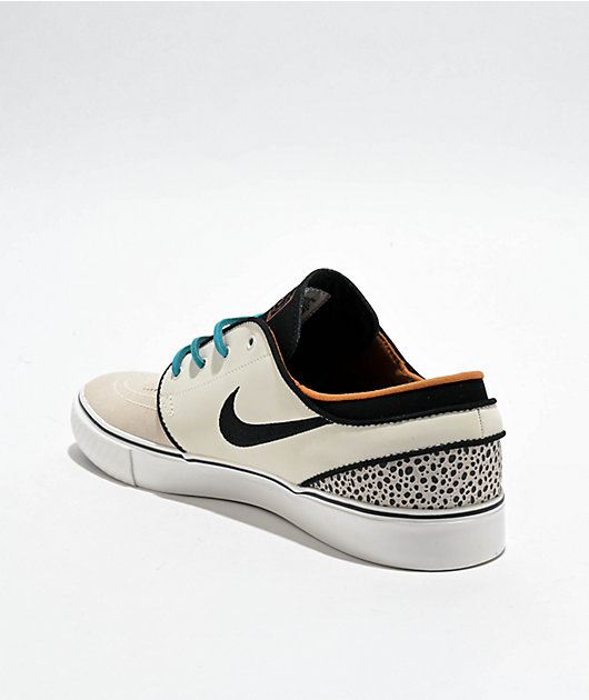 Nike SB Olympics Electric QS Zoom Janoski OG Bright Ceramic Light Bone Skate Shoes